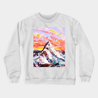 Everest. Highest Mountain on Earth Crewneck Sweatshirt